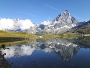 Il cervino in tutta la sua bellezza