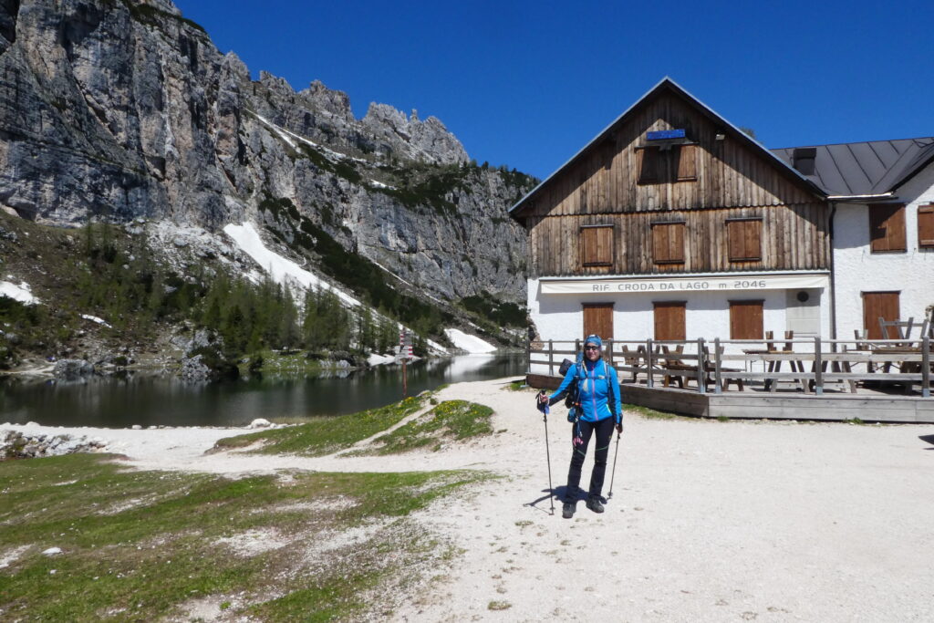 rifugio croda da lago e lago federa