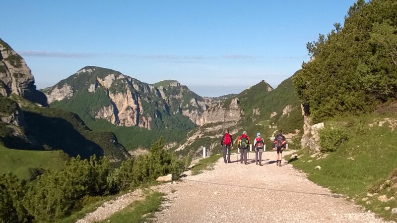 verso il rifugio pertica