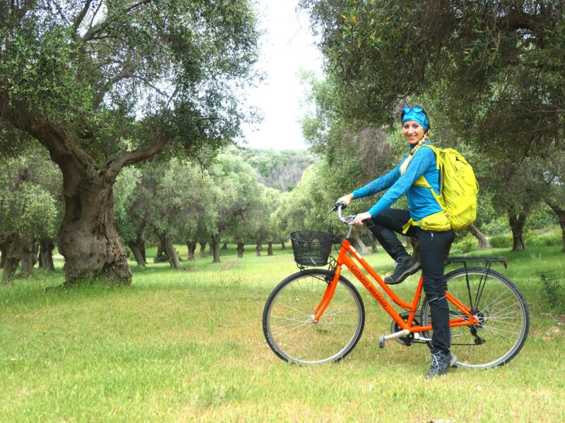 All'interno del parco della Maremma in bici fra oliveti secolari