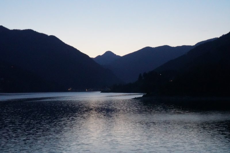 Il lago Di Ledro by night - Valle di ledro