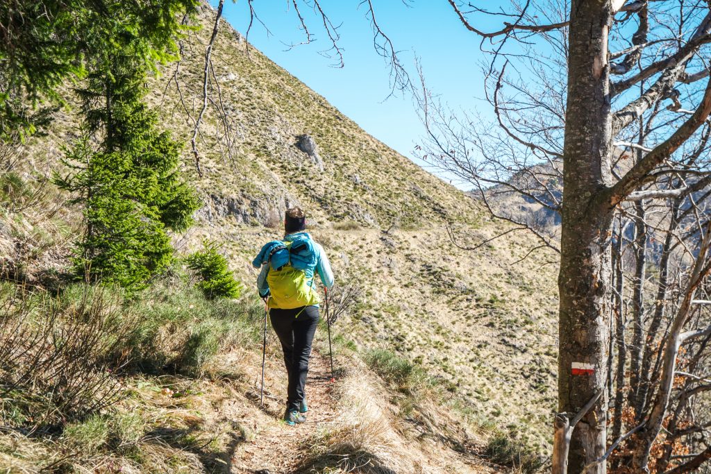 verso il monte corno  valle di ledro