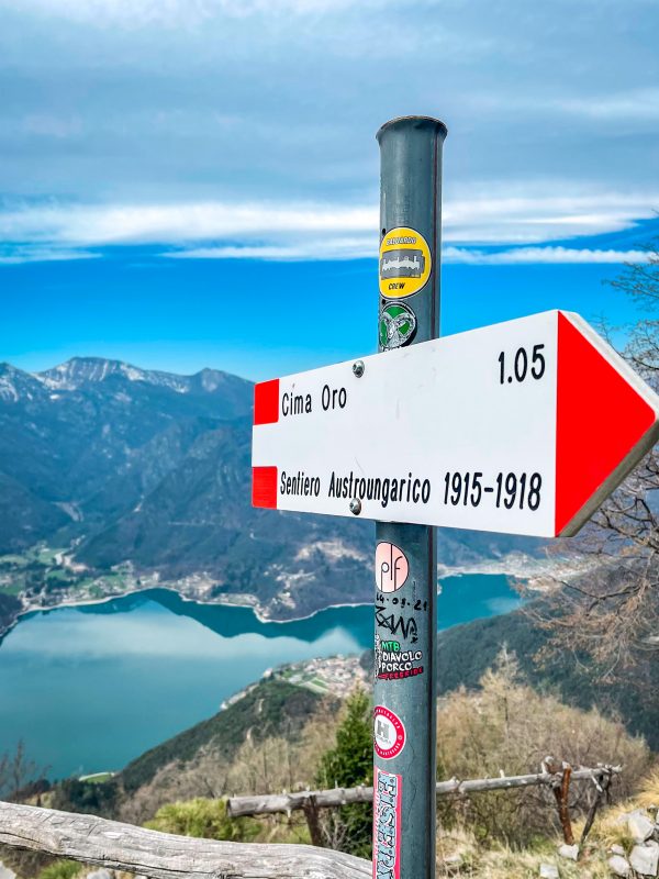 Vista sul lago di ledro --Valle di ledro