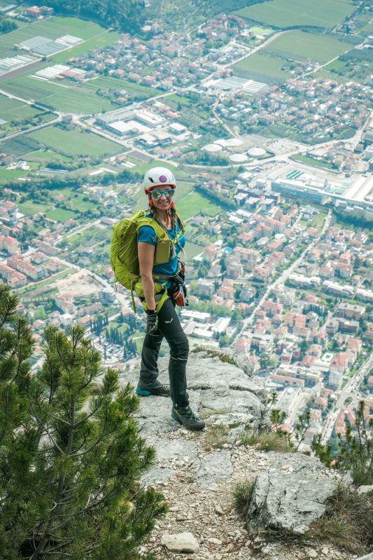 Riva del Garda dalla Ferrata Dell'Amicizia