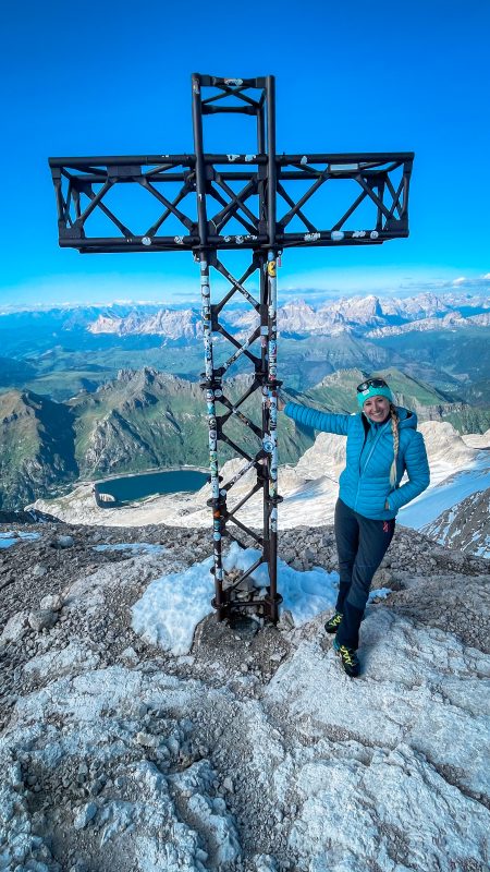 Punta penia in Marmolada