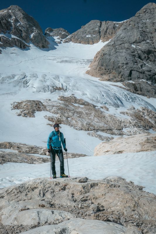 ghiacciaio della Marmolada