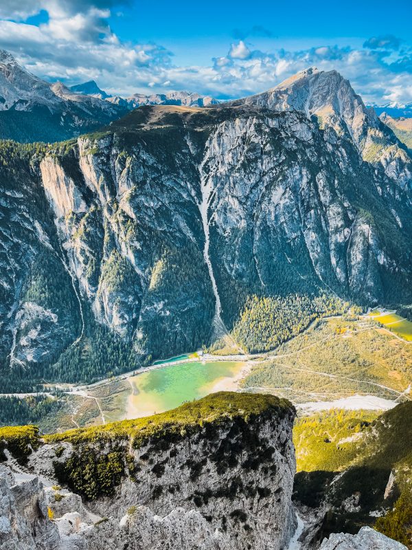 Lago di landro versante altoatesino