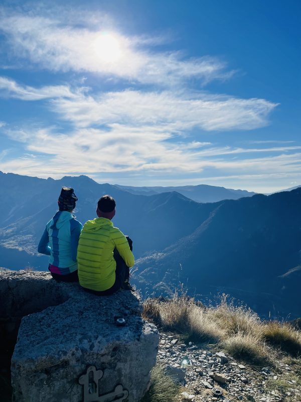 Visuale dalla cima