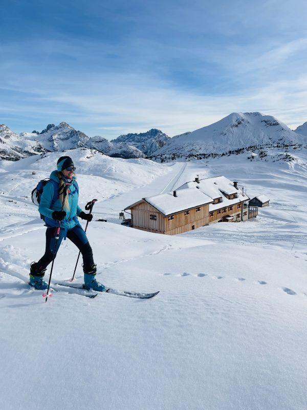 Panoramda sopra il rifugio Sennes