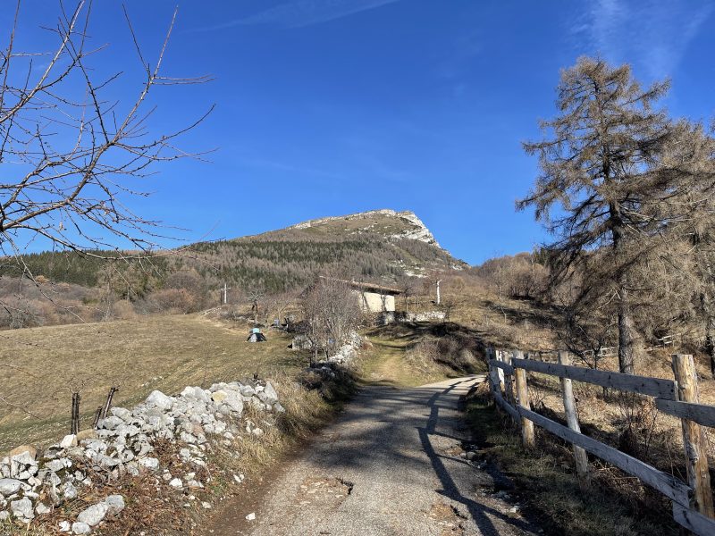 La partenza su strada