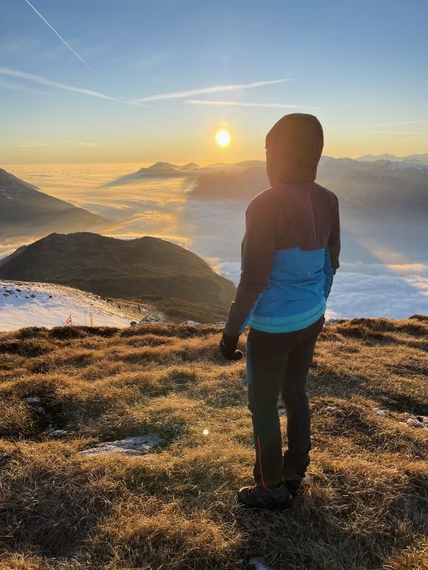 TRAMONTO DAL MONTE STIVO