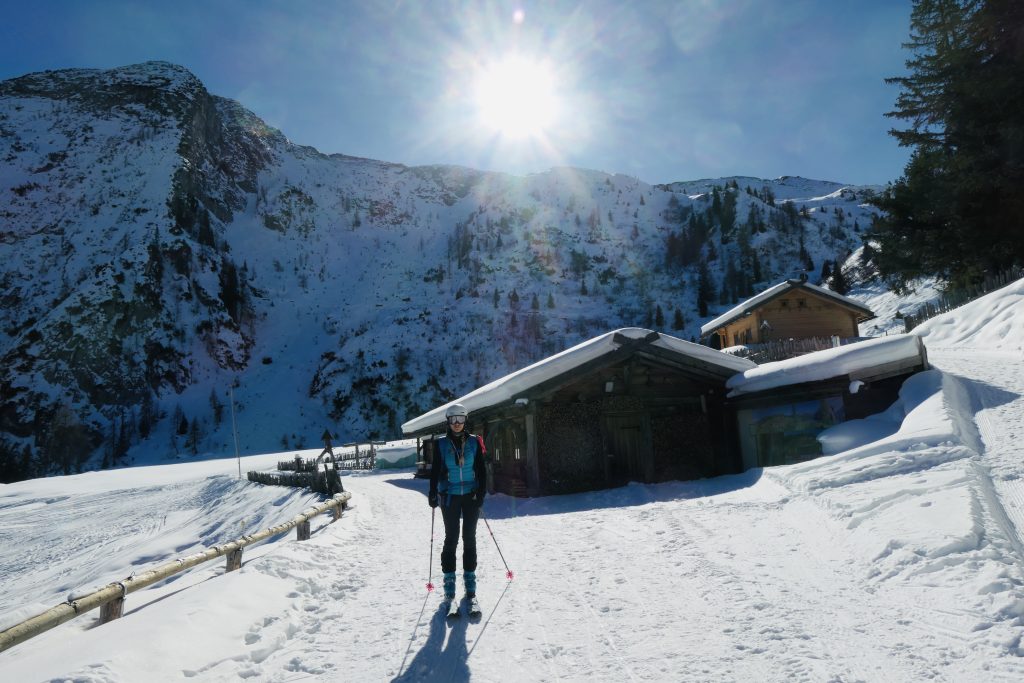 Strada forestale fino alla malga