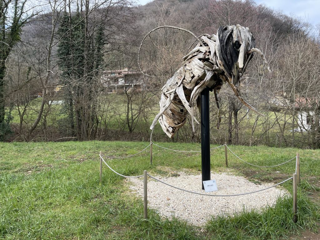 Ape Vaja a San Pietro mussolino