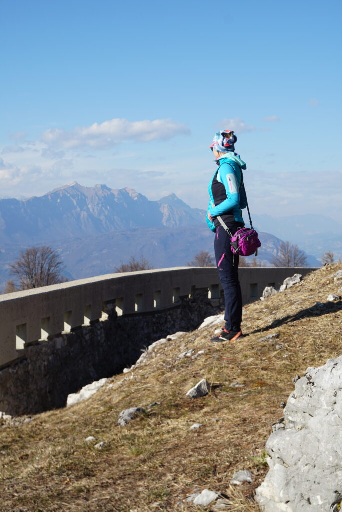 Il Trincerone ai piedi del Monte Zugna