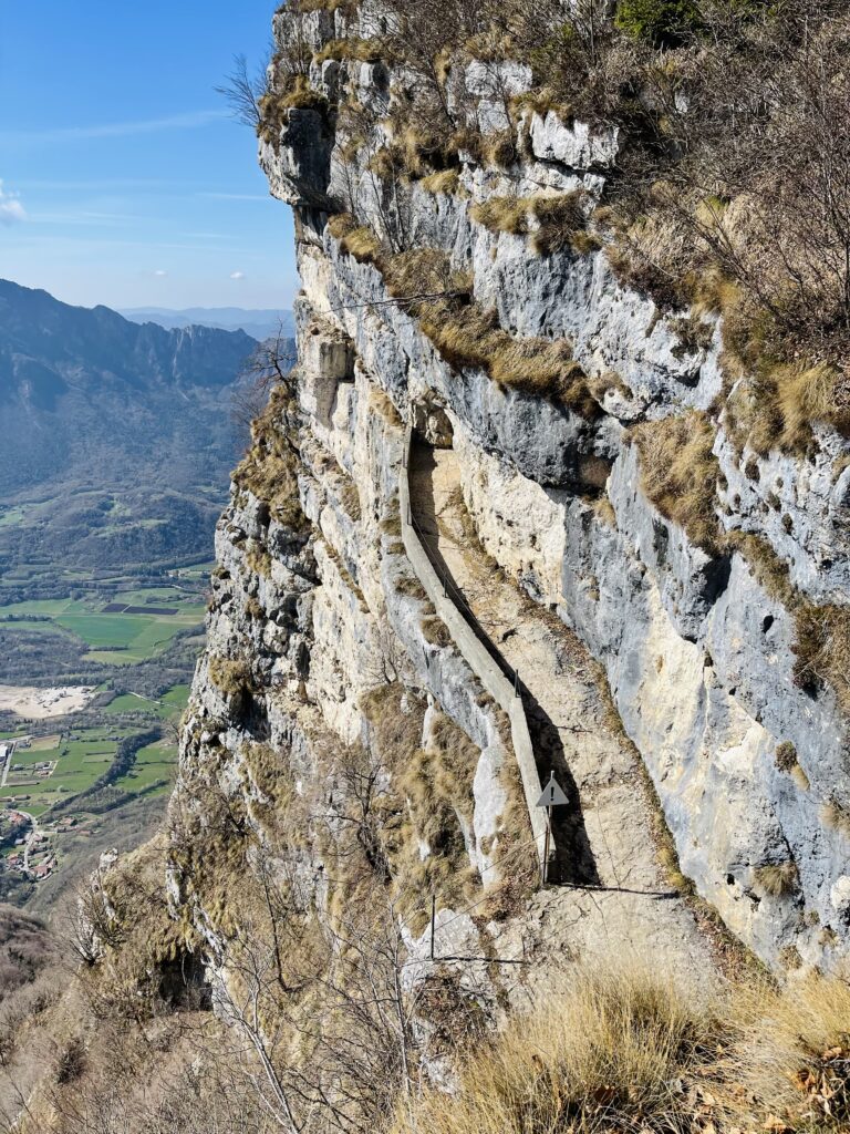 Sentiero dei Granatieri al Monte Cengio