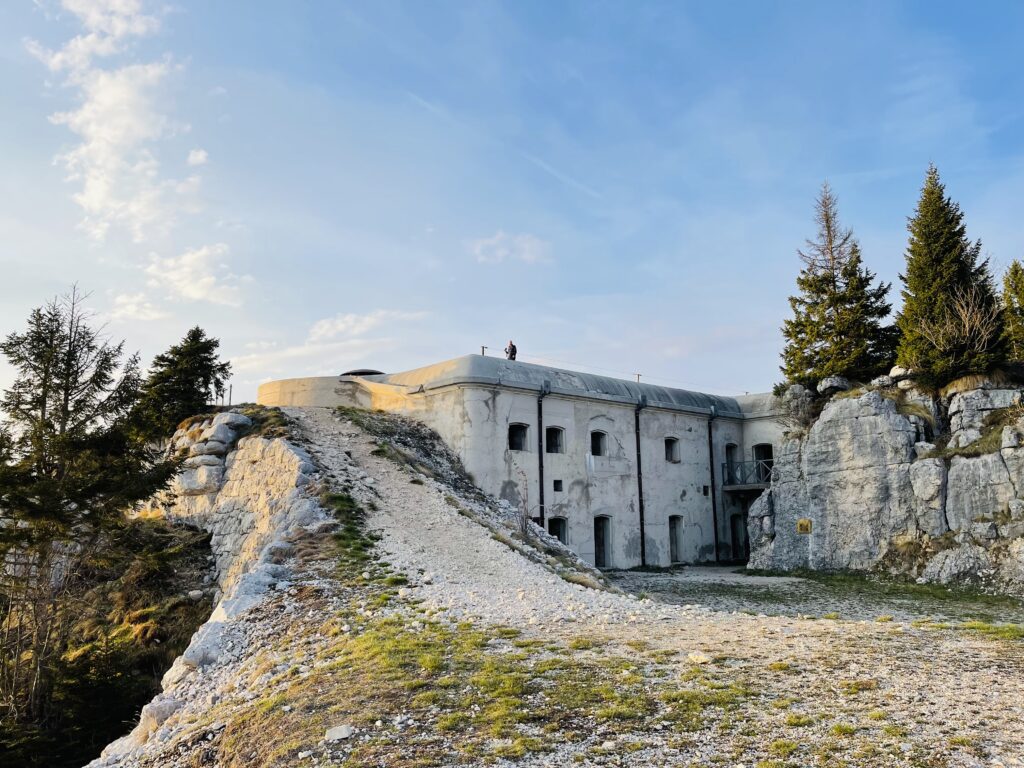 Edificio principale Forte Campolongo