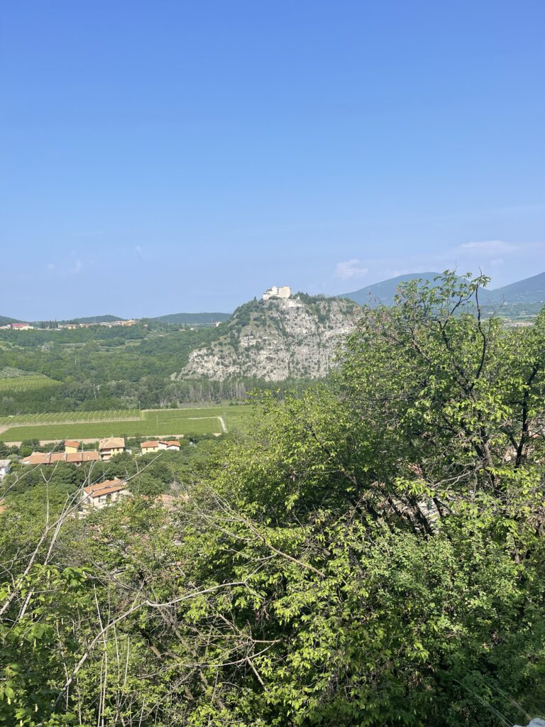 Forte di Rivoli in lontananza