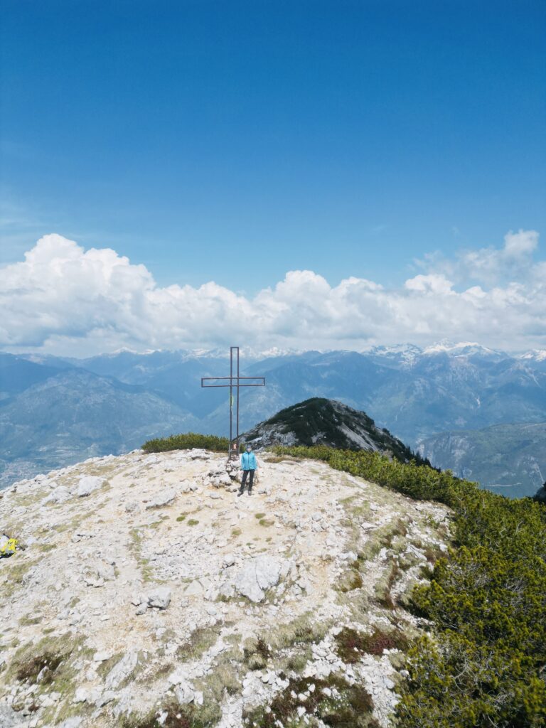 Cima della Caldiera, croce di vetta