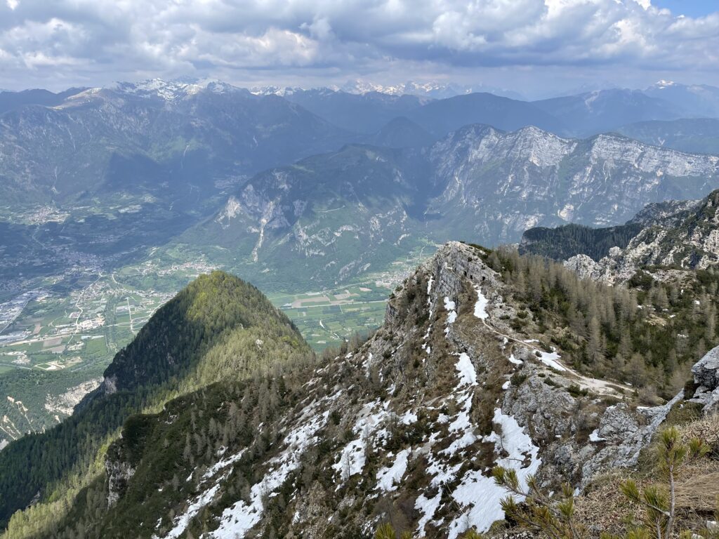 Panorama dalla cima