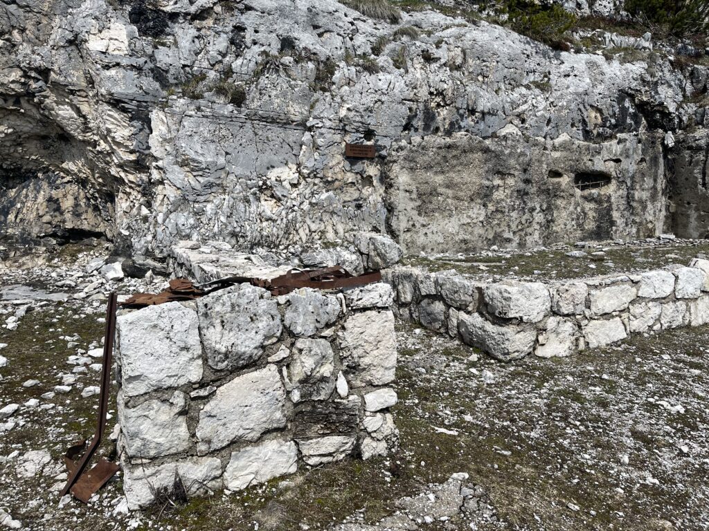 Vecchia cisterna dove si raccoglieva l'acqua durante la Guerra