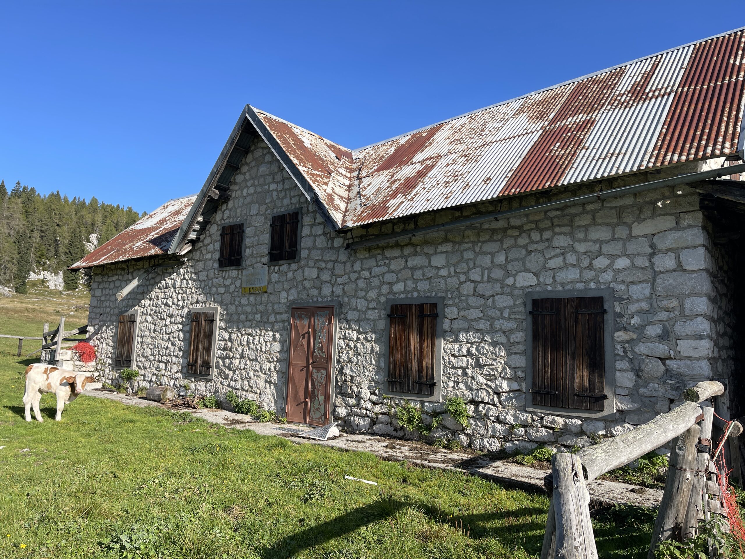 Malga Fossetta sull'Altopiano di Asiago