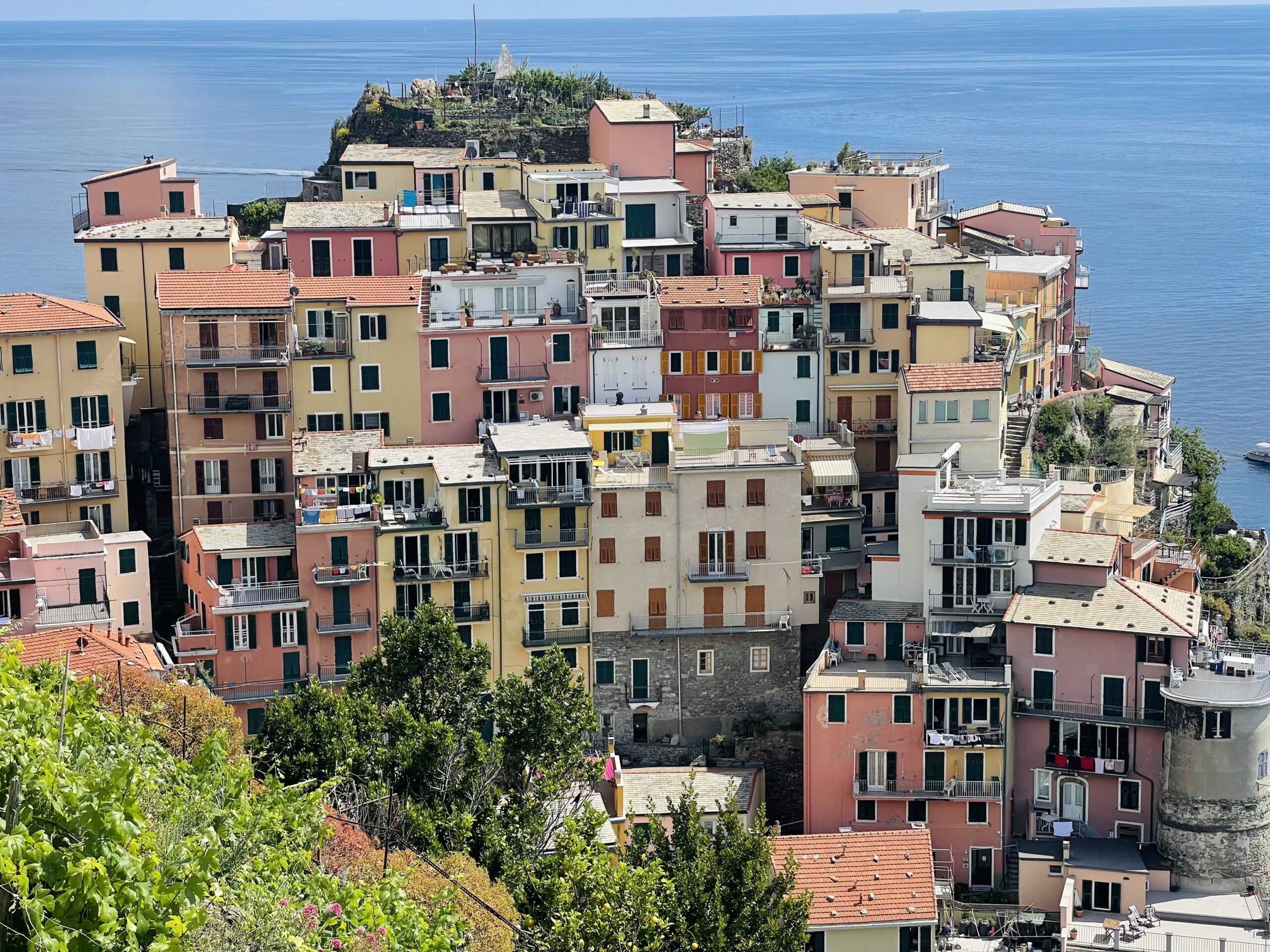 Manarola, bellissimo borgo colorato