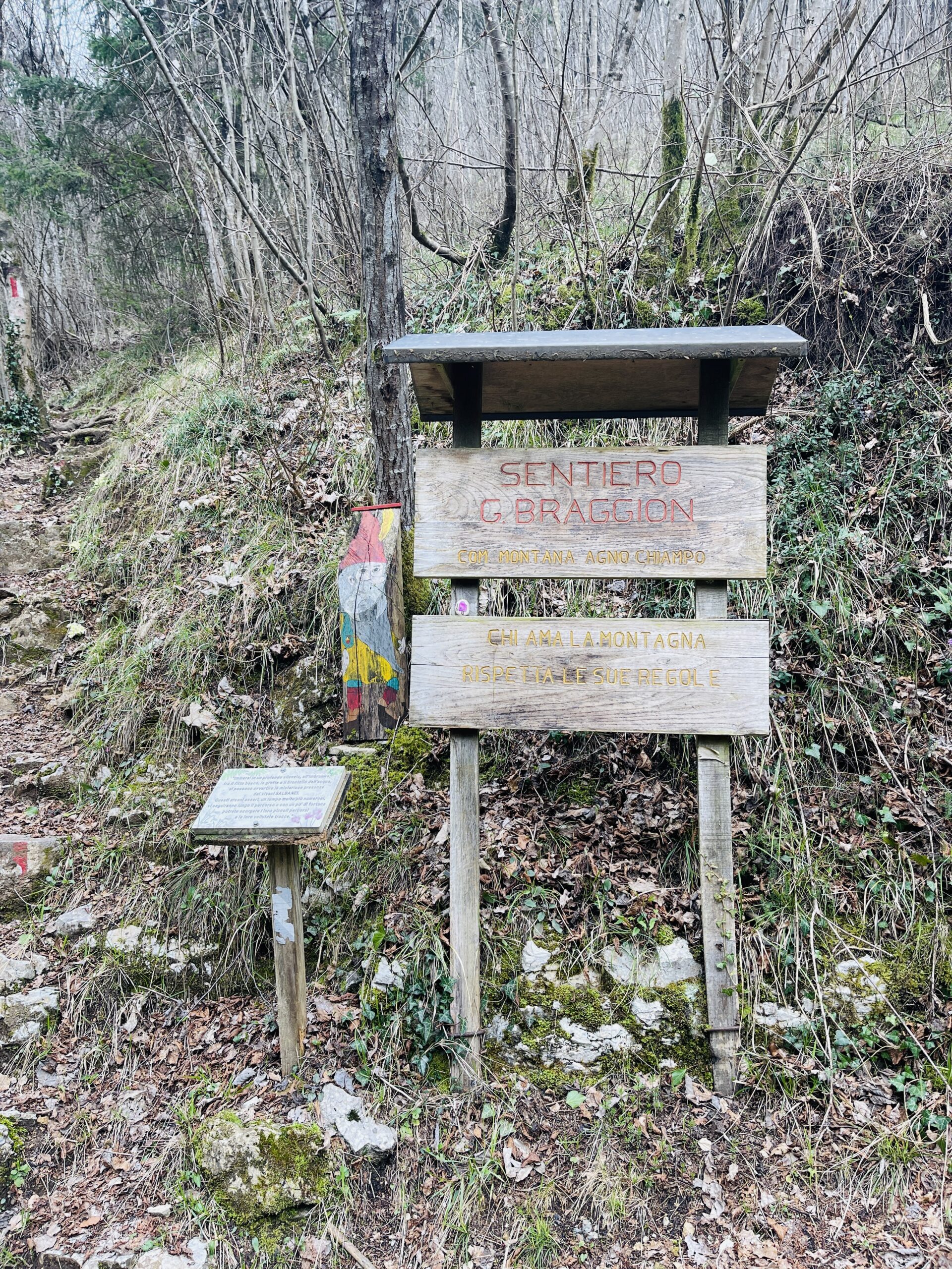 Cartelli Sentiero Braggion