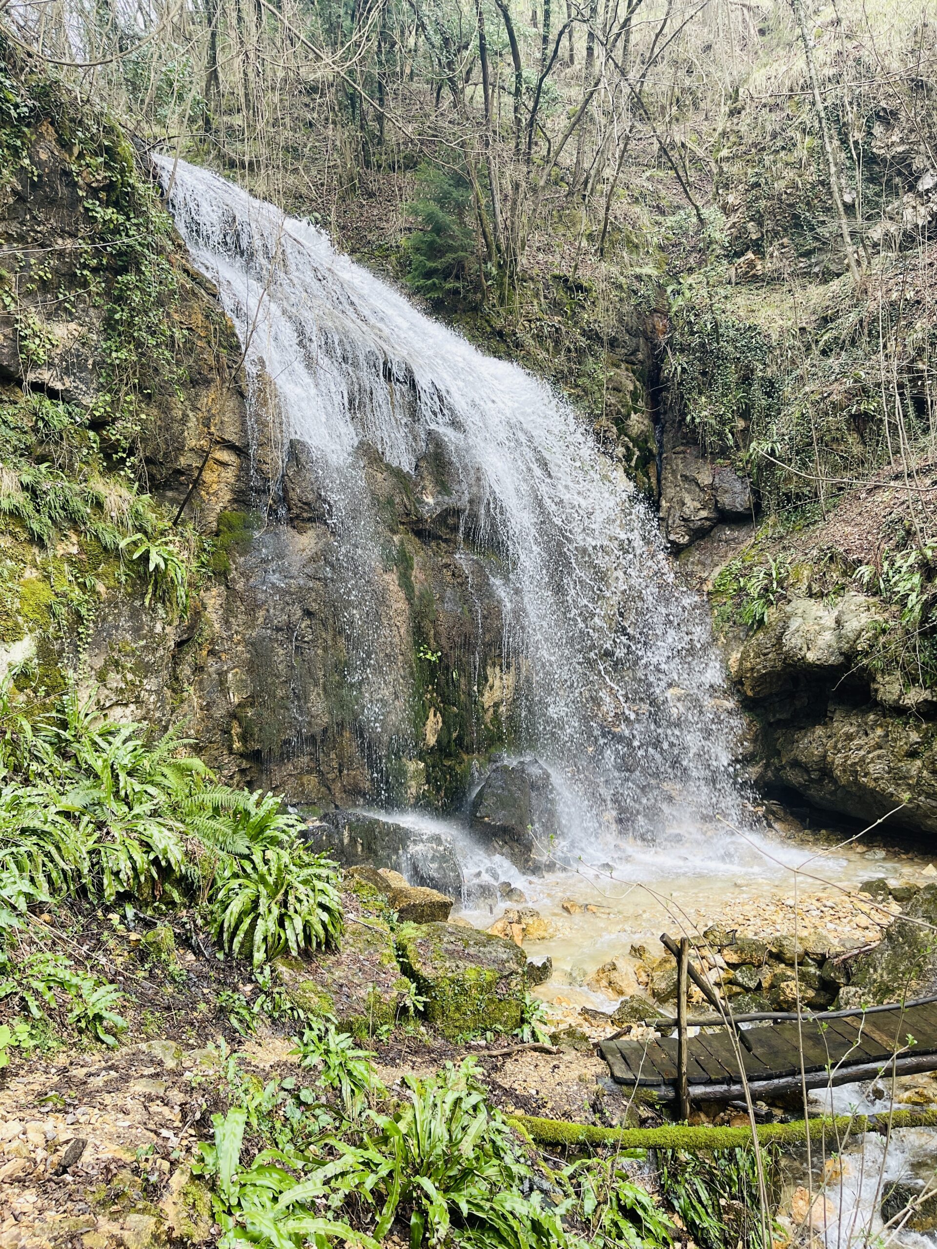 Cascate lungo l'itinerario