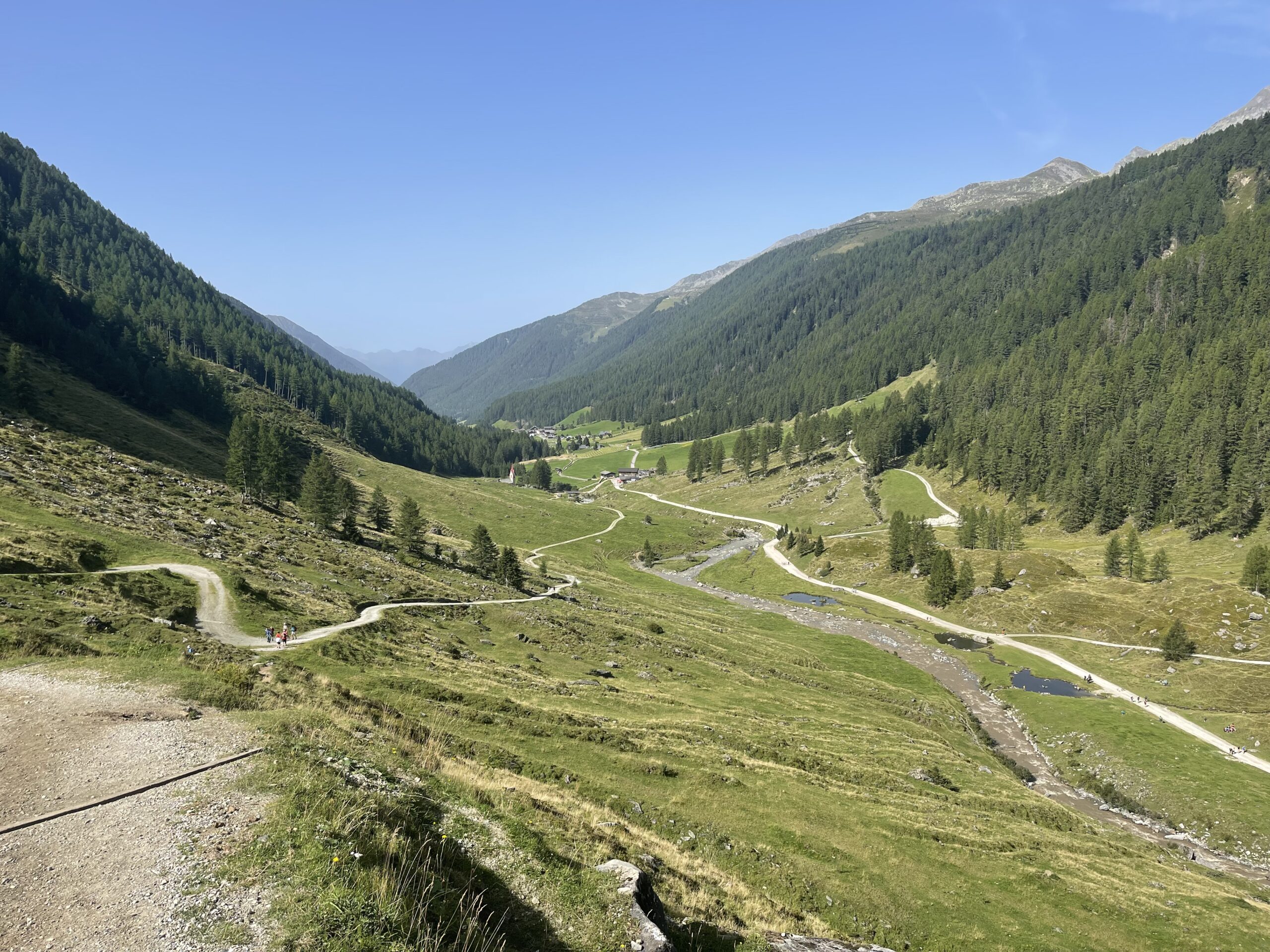 Verso Casere, valle Aurina